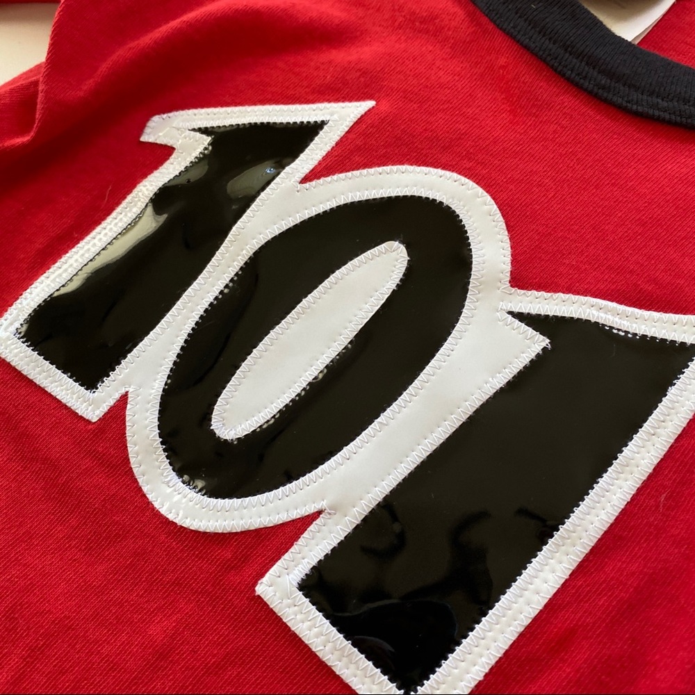 101 Dalmatians Red Long Sleeve Kids Shirt NEW NOS - Picture 2 of 4